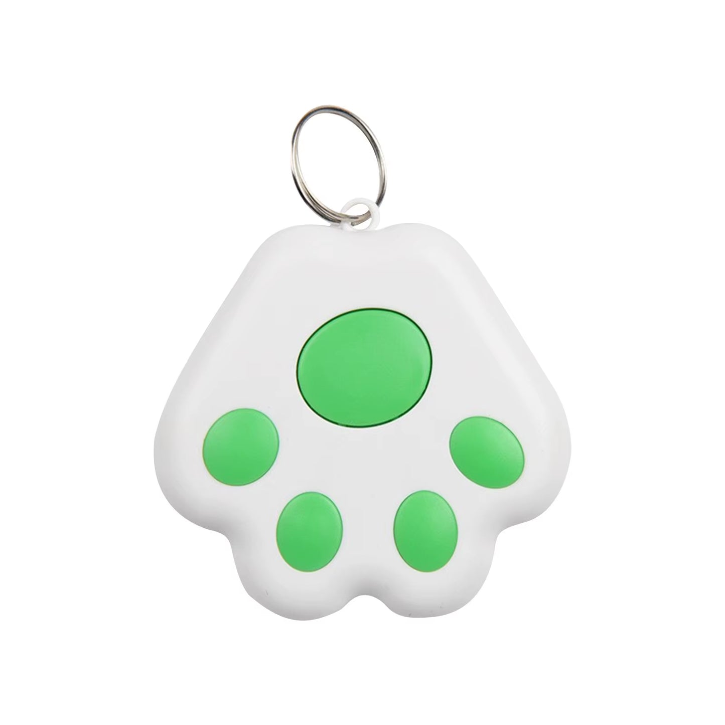 Dog Paw Shape Mini Smart GPS Tracker Keys Finder Locator Bluetooth anti Lost Alarm Sensor Device Tracker for Kids Pets Luggage