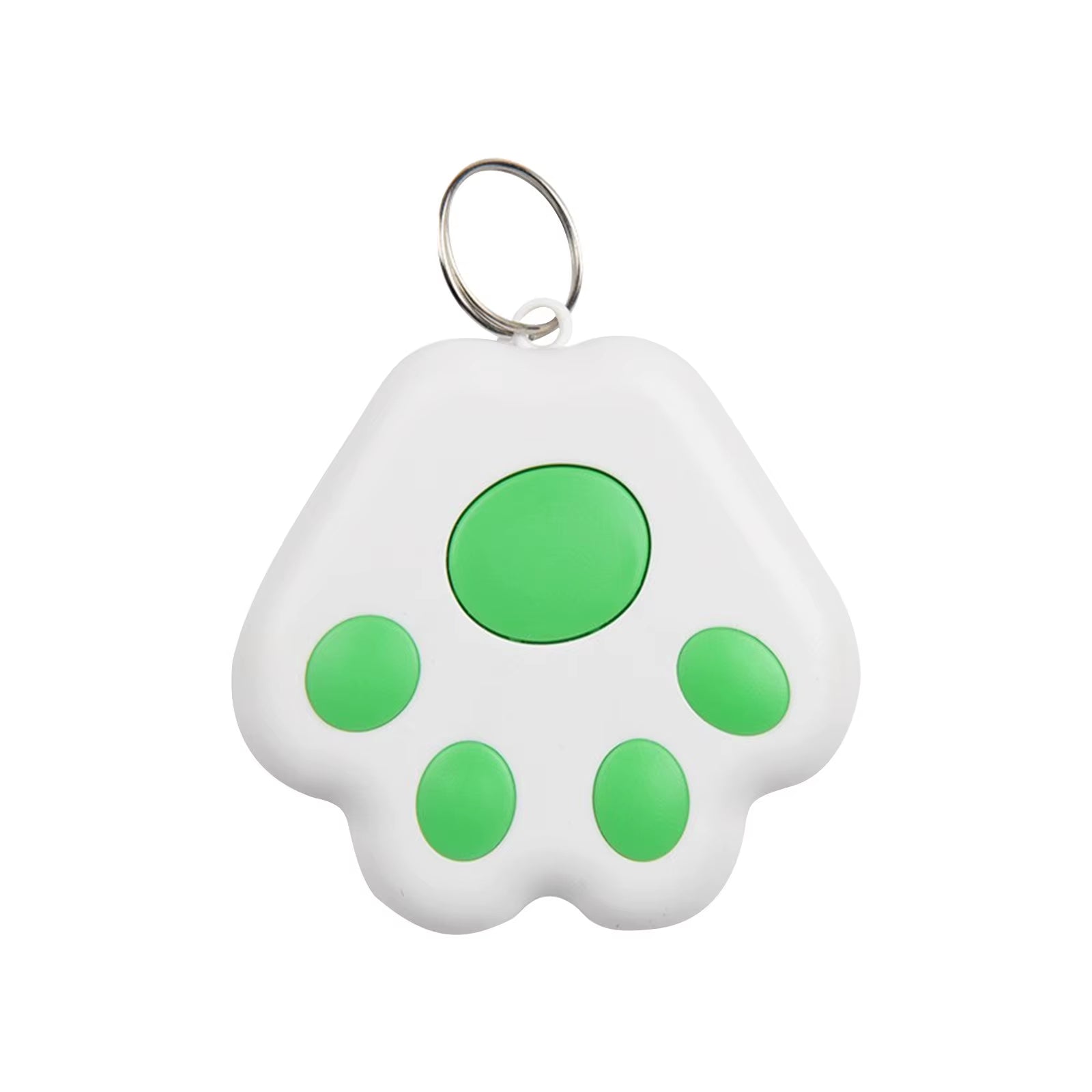 Dog Paw Shape Mini Smart GPS Tracker Keys Finder Locator Bluetooth anti Lost Alarm Sensor Device Tracker for Kids Pets Luggage