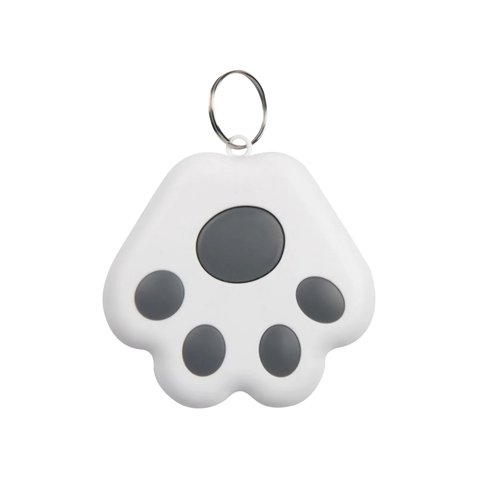 Dog Paw Shape Mini Smart GPS Tracker Keys Finder Locator Bluetooth anti Lost Alarm Sensor Device Tracker for Kids Pets Luggage