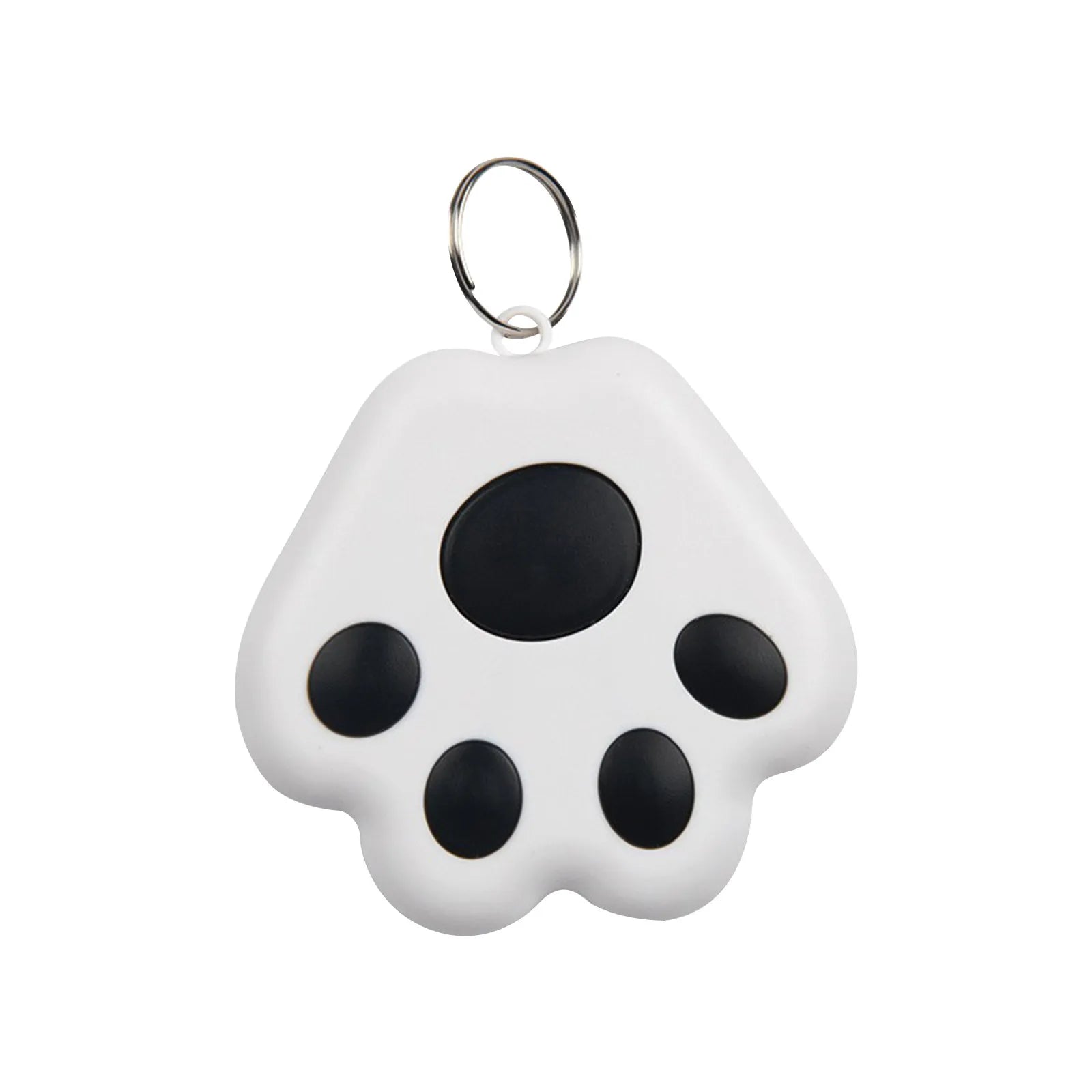 Dog Paw Shape Mini Smart GPS Tracker Keys Finder Locator Bluetooth anti Lost Alarm Sensor Device Tracker for Kids Pets Luggage